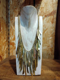 Collar doble lagrimas