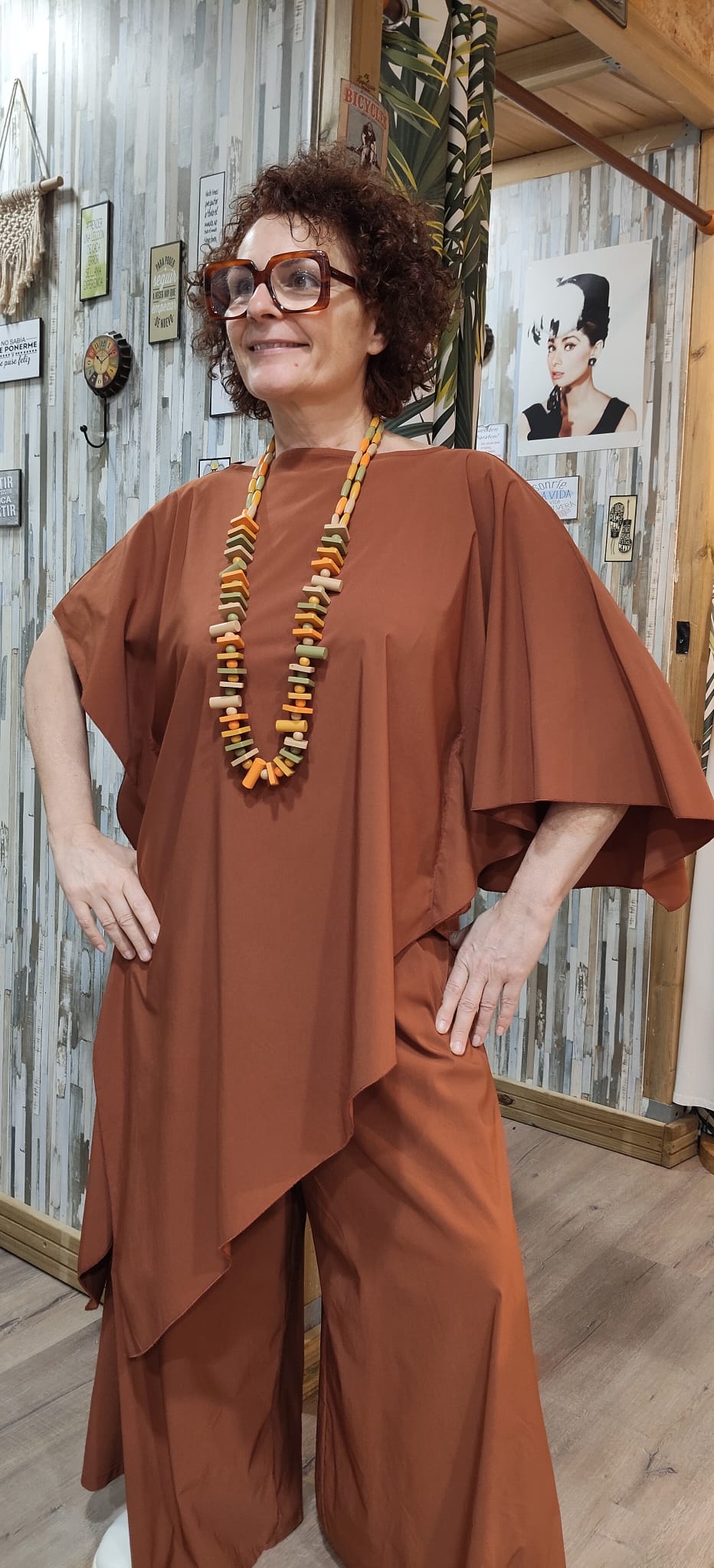 Blusa asimétrica PETRA 12294