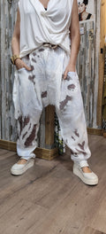 Pantalón baggy tie dye 29028